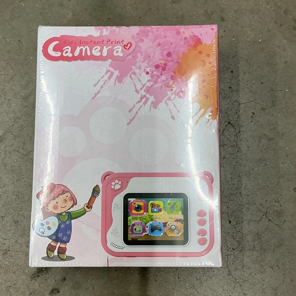 Children's Instant Print Camera - Pink
